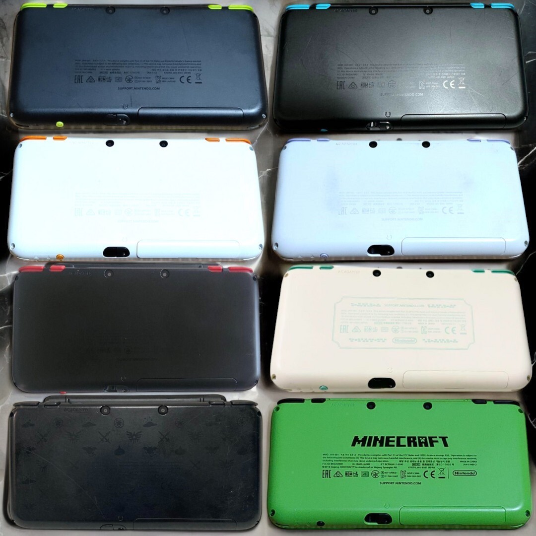Nintendo new 2DS LL XL Console Only Used Various Colors Language Edition Tested