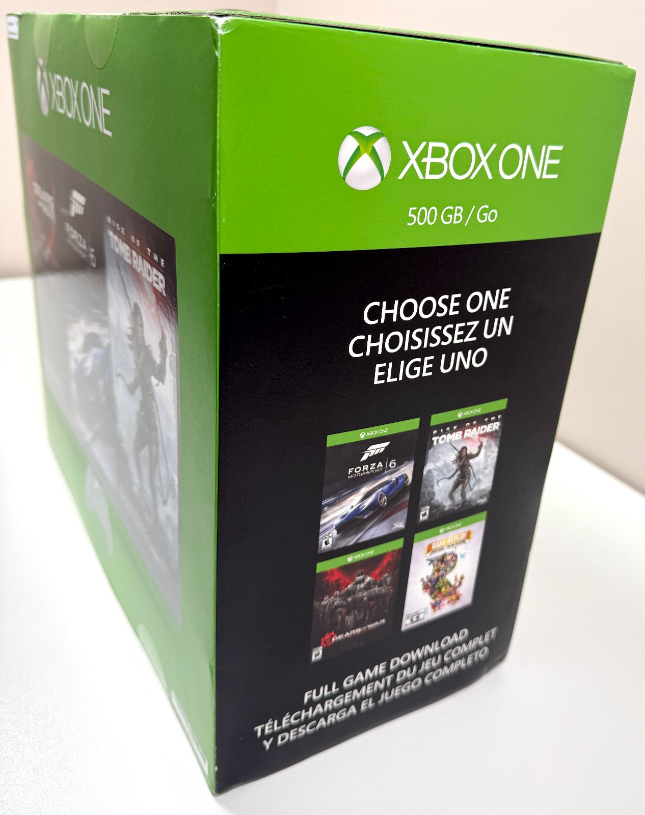 XBOX One 500GB/Go Console 1540 5C6-00083 Choose One of Four Games NEW Sealed!