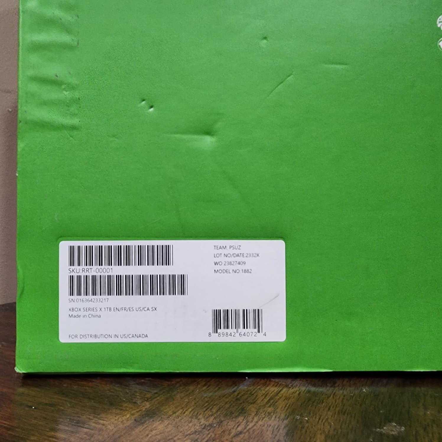 Microsoft Xbox Series X 1TB Video Game Console CIB – Black (1882) VG Condition