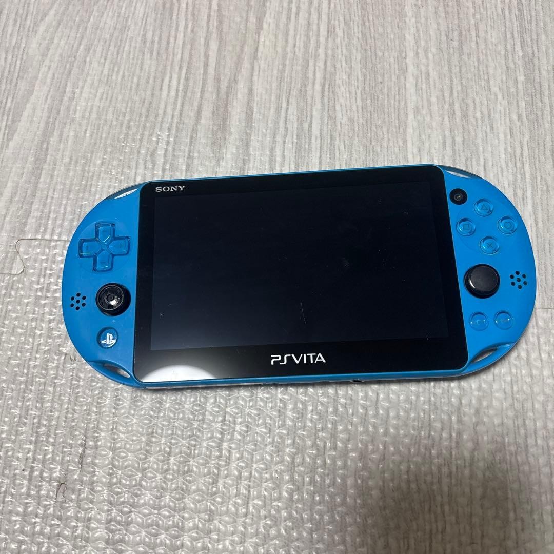 Sony PlayStation Vita PCH-2000 Aqua Blue Console Tested Working Region Free