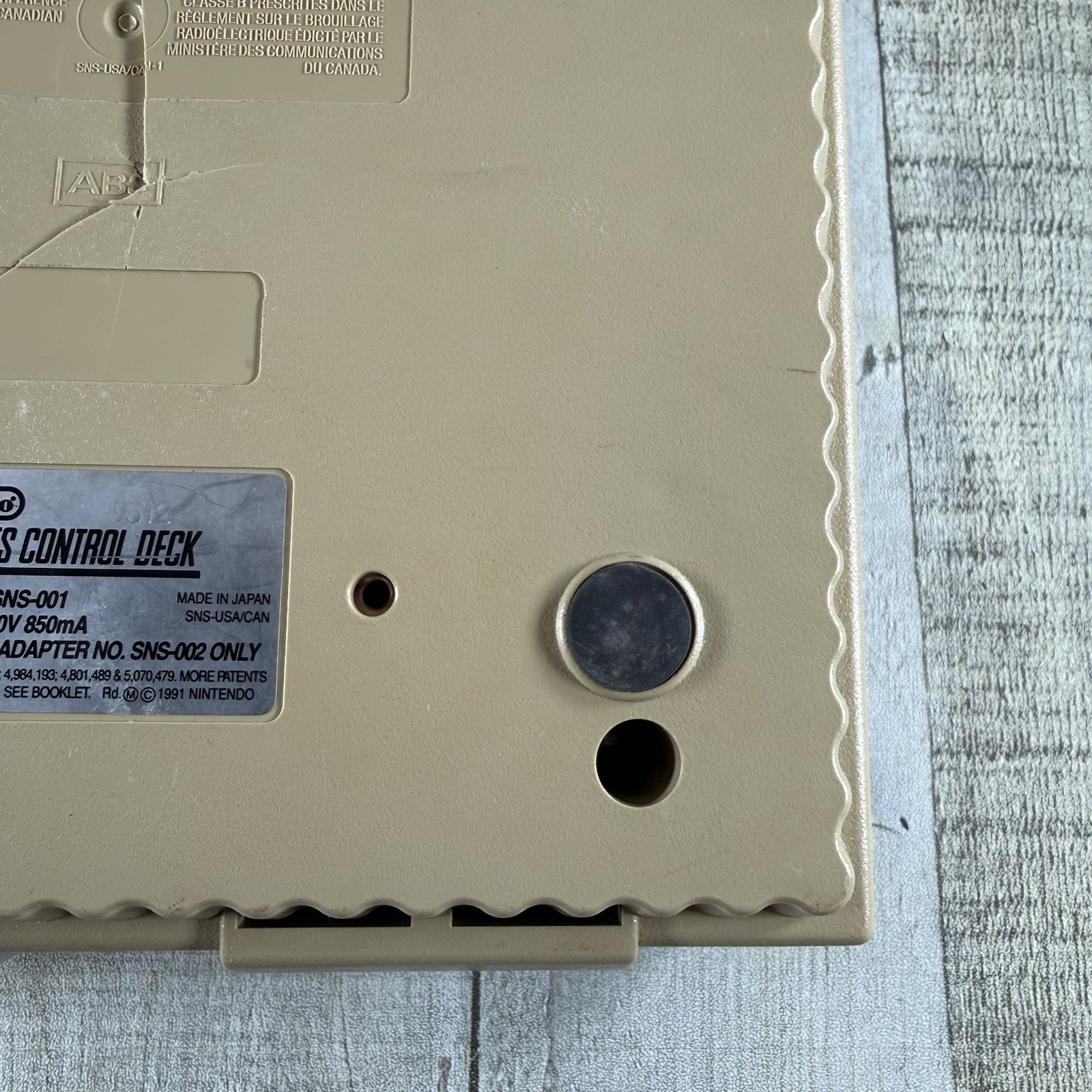 Nintendo SNES Console With Power And 1 Controller – Tested, Working READ Desc