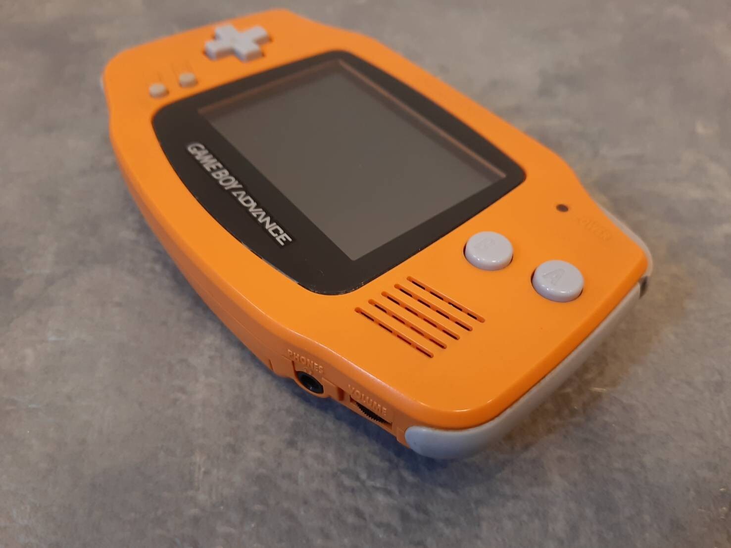 Nintendo Game Boy Advance GBA Orange Handheld Console In Box JP