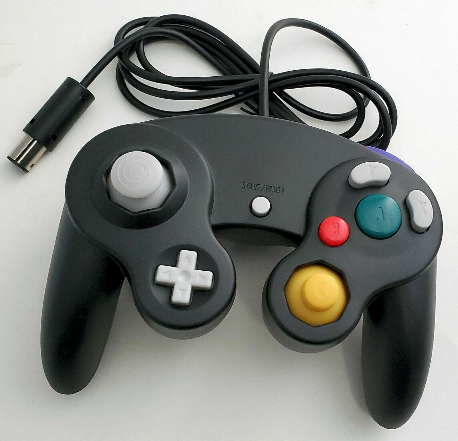 Nintendo GameCube DOL-001 Gaming System INDIGO Console 2 Controller Bundle GCN