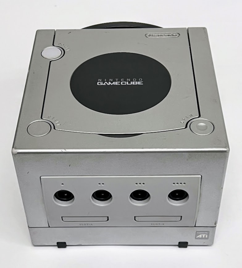 Nintendo GameCube Console DOL-101 Platinum Silver Tested