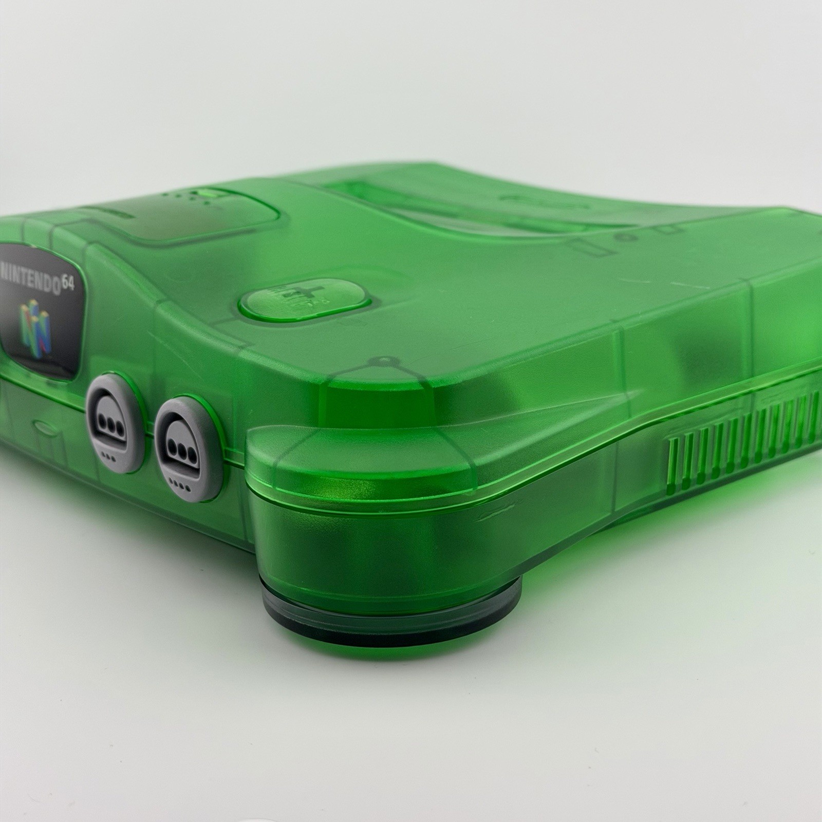OEM Nintendo 64 Funtastic Jungle Green Console w/ Expansion Pack & Controller