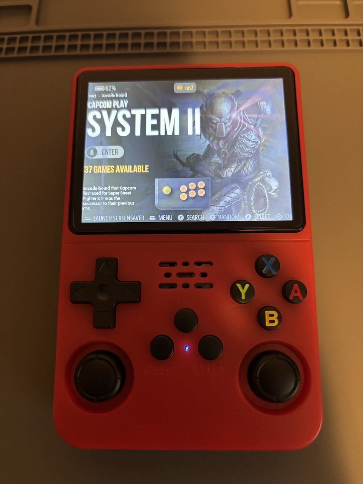 R36S Game Console (Red)