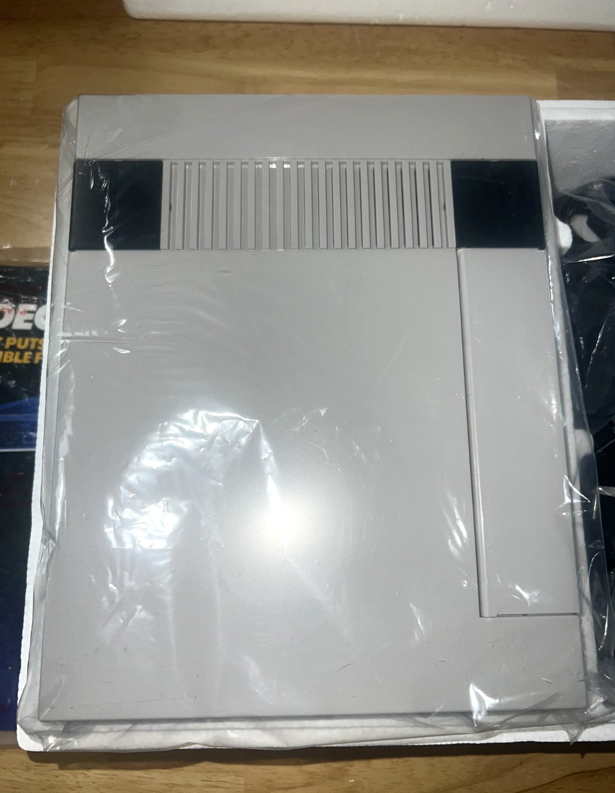 1986 Nintendo NES CONTROL DECK Super MARIO Bros. BOX Set SERVICED +TESTED! NICE!