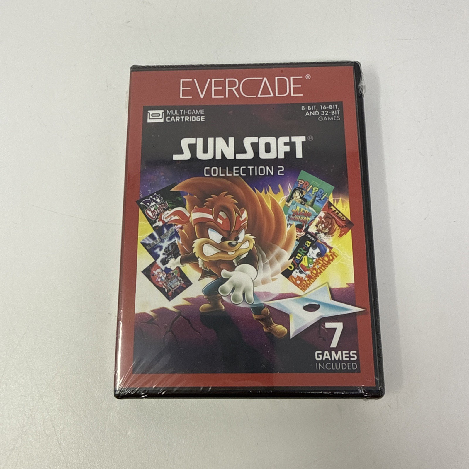 Evercade Sunsoft Collection 2 (#38) – Sealed New Cartridge