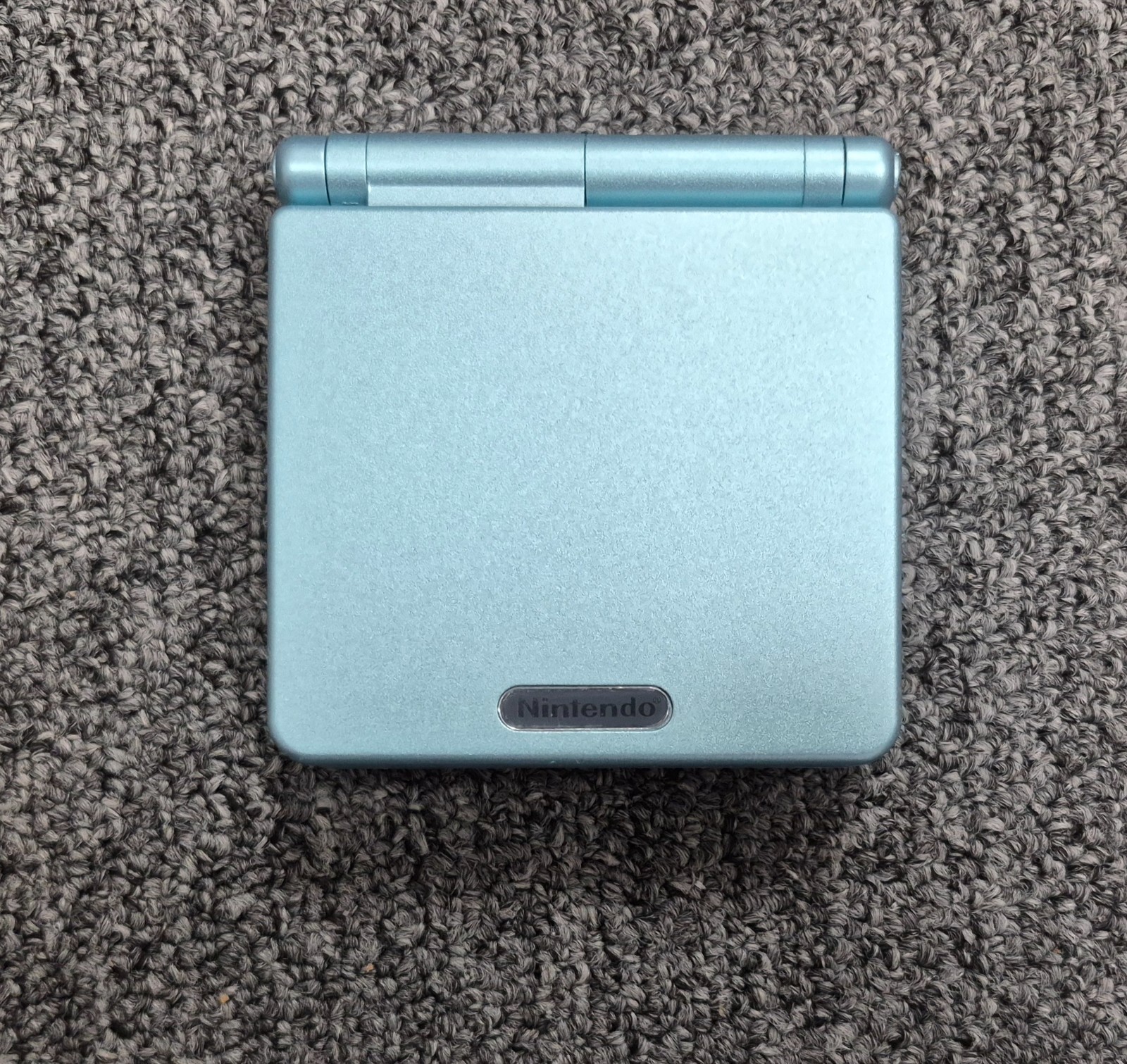 Nintendo Game Boy Advance SP AGS 101 Pearl Blue Bright Version Backlit