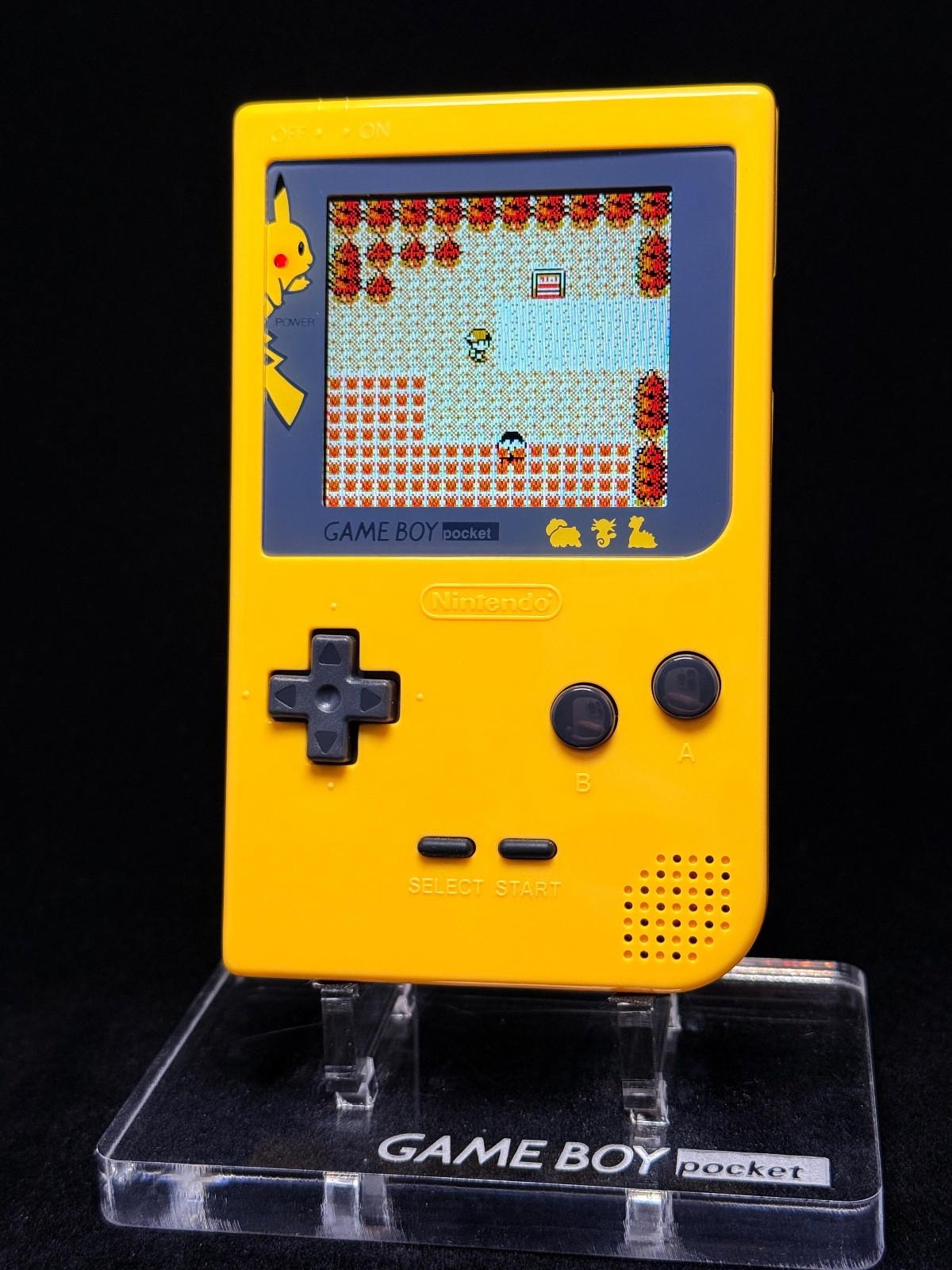 Gameboy Pocket Pokemon Pikachu Yellow – IPS Screen – Premium Quality Build