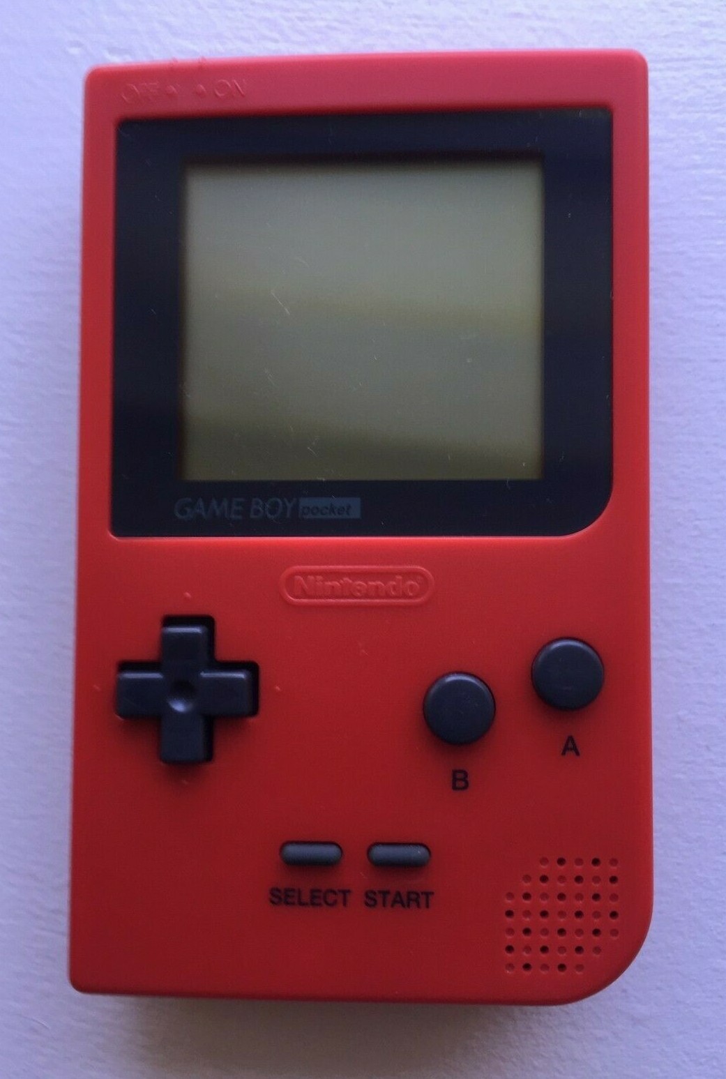 Nintendo Game Boy Pocket MGB-001 – Red – 100% OEM – Tested Working