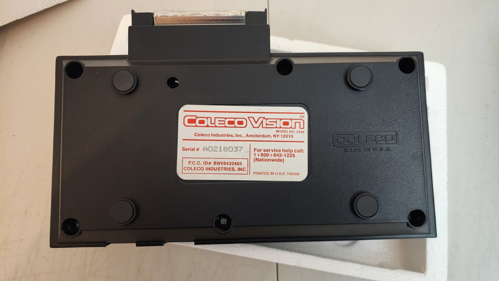 ColecoVision Console 1982 Complete in Box with the Coleco Vision Expansion Pack!