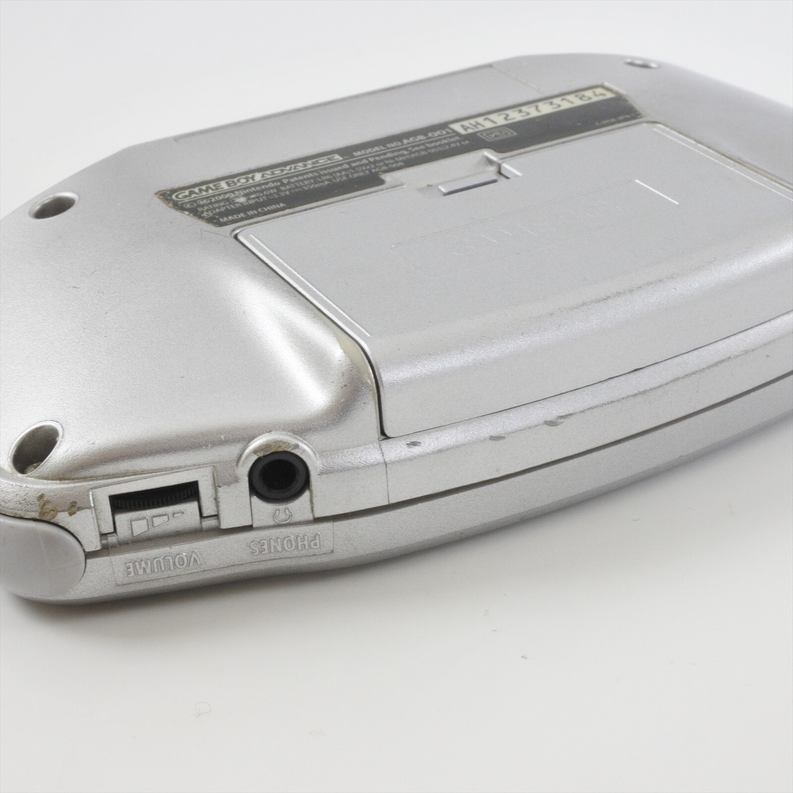 Gameboy Advance Console SILVER AGB-001 Boxed CHINA Nintendo AH12373184 gba