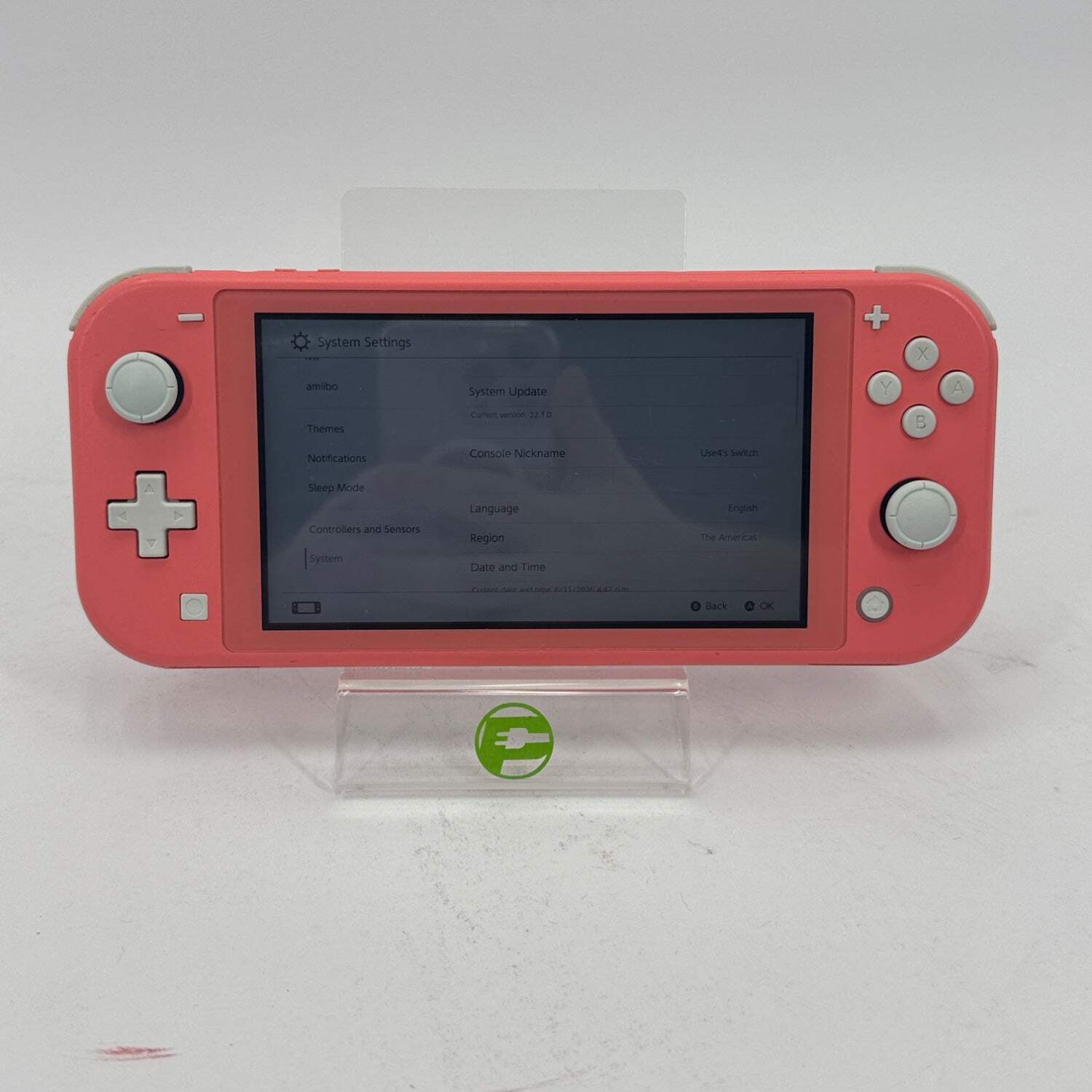Nintendo Switch Lite Handheld Game Console Only HDH-001 Coral