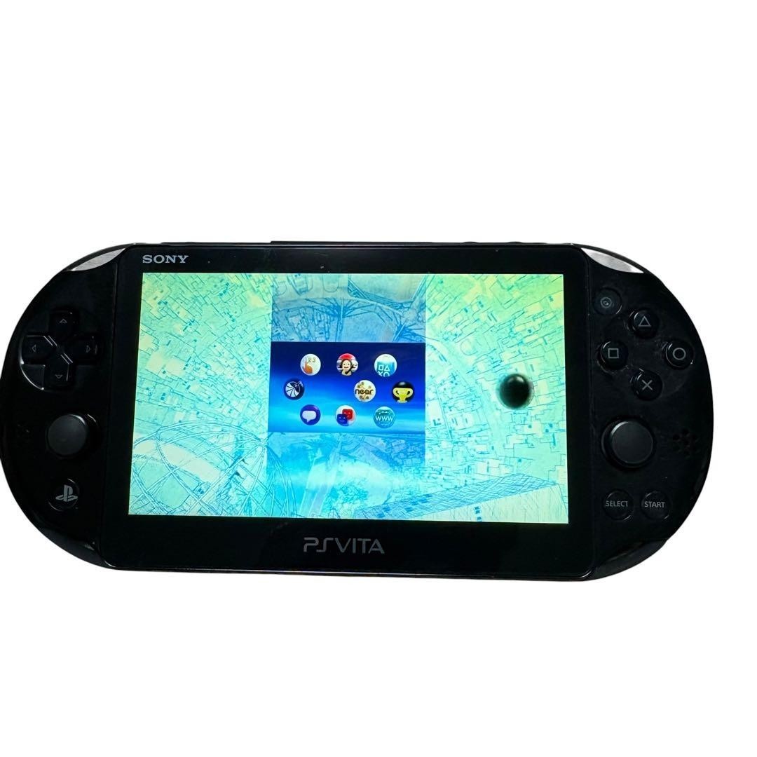 Sony PS Vita Slim PCH-2000 Black Console Complete in Box CIB w/ Charger Japan