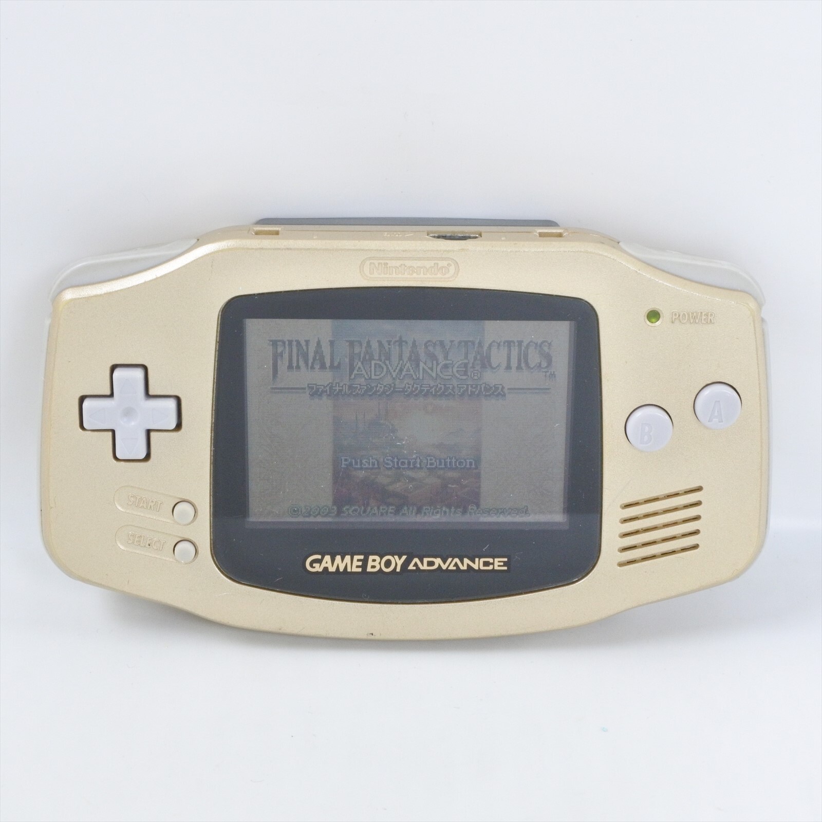 Gameboy Advance GOLD AGB-001 Console AH12184828 Nintendo CHINA gba