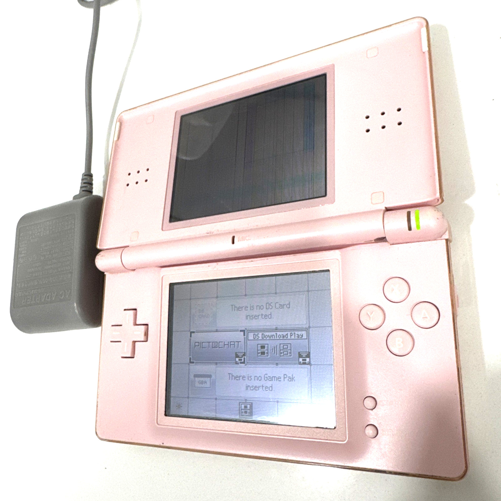 Nintendo DS Lite Video Game Console – Metallic Rose Parts