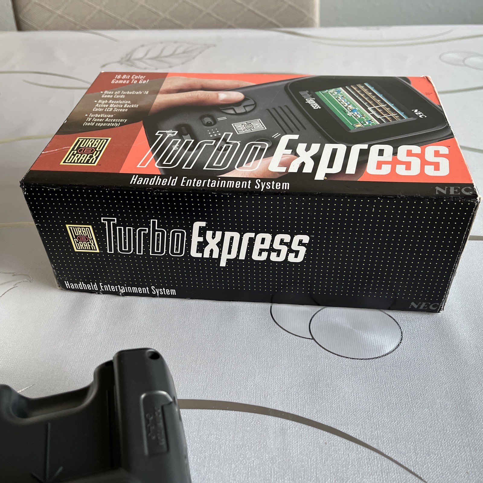 NEC Turbo Express (CIB) + Ever Drive game Card