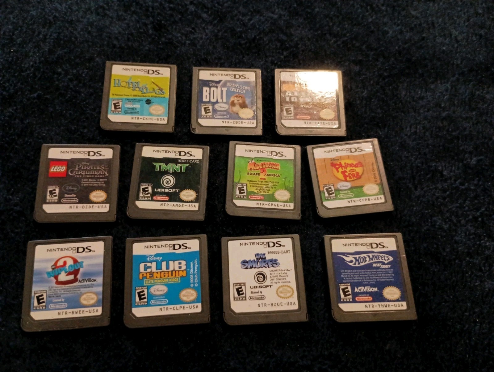 Nintendo DSi Bundle Games, Case Included! All Games Tested! Read Description!