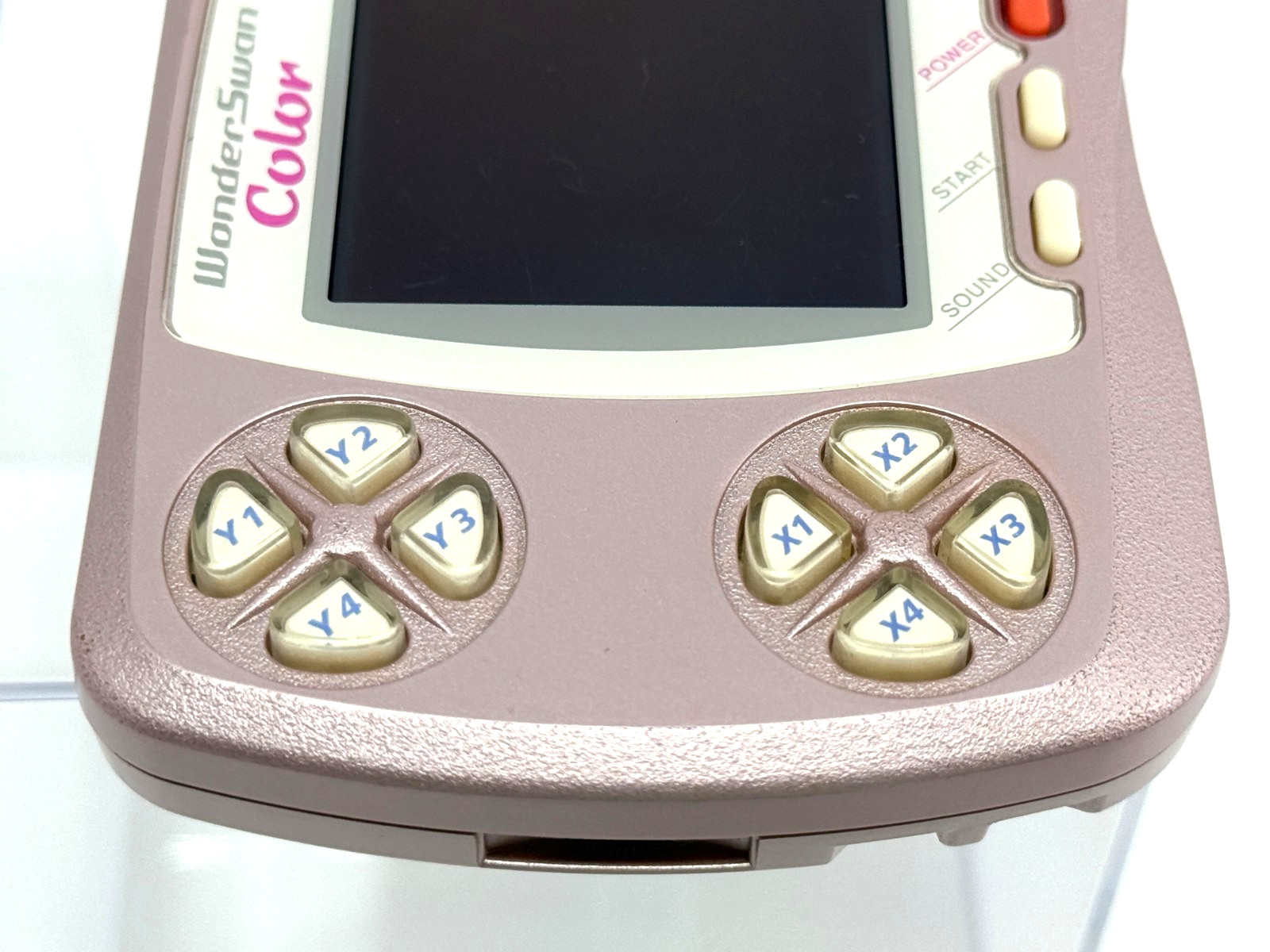 Bandai WonderSwan Color Pearl Pink WSC-001 Tested Working VG Condition From JP
