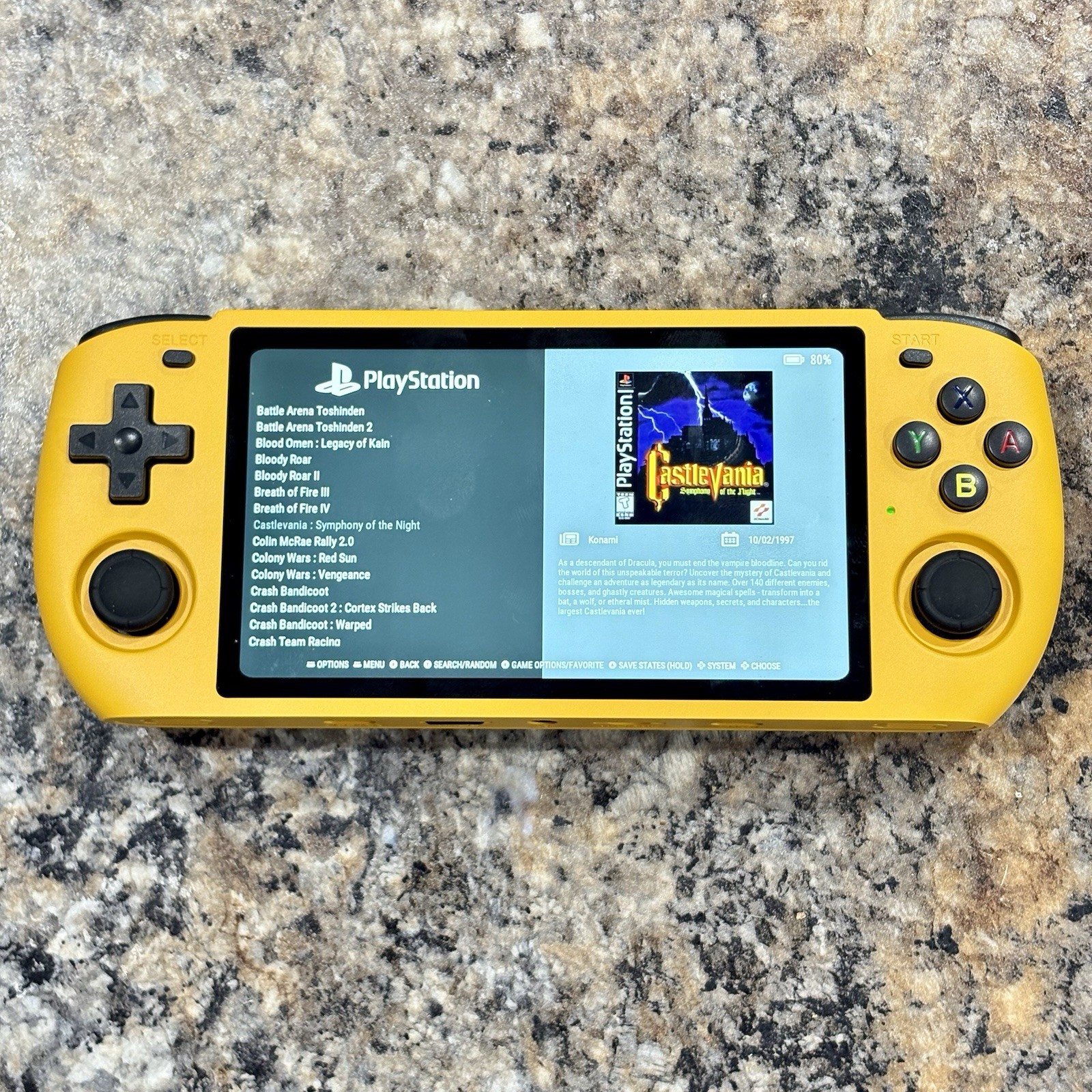 New PowKiddy RGB10MAX3 Retro Gaming Handheld New 64GB Card Custom Ready To Play