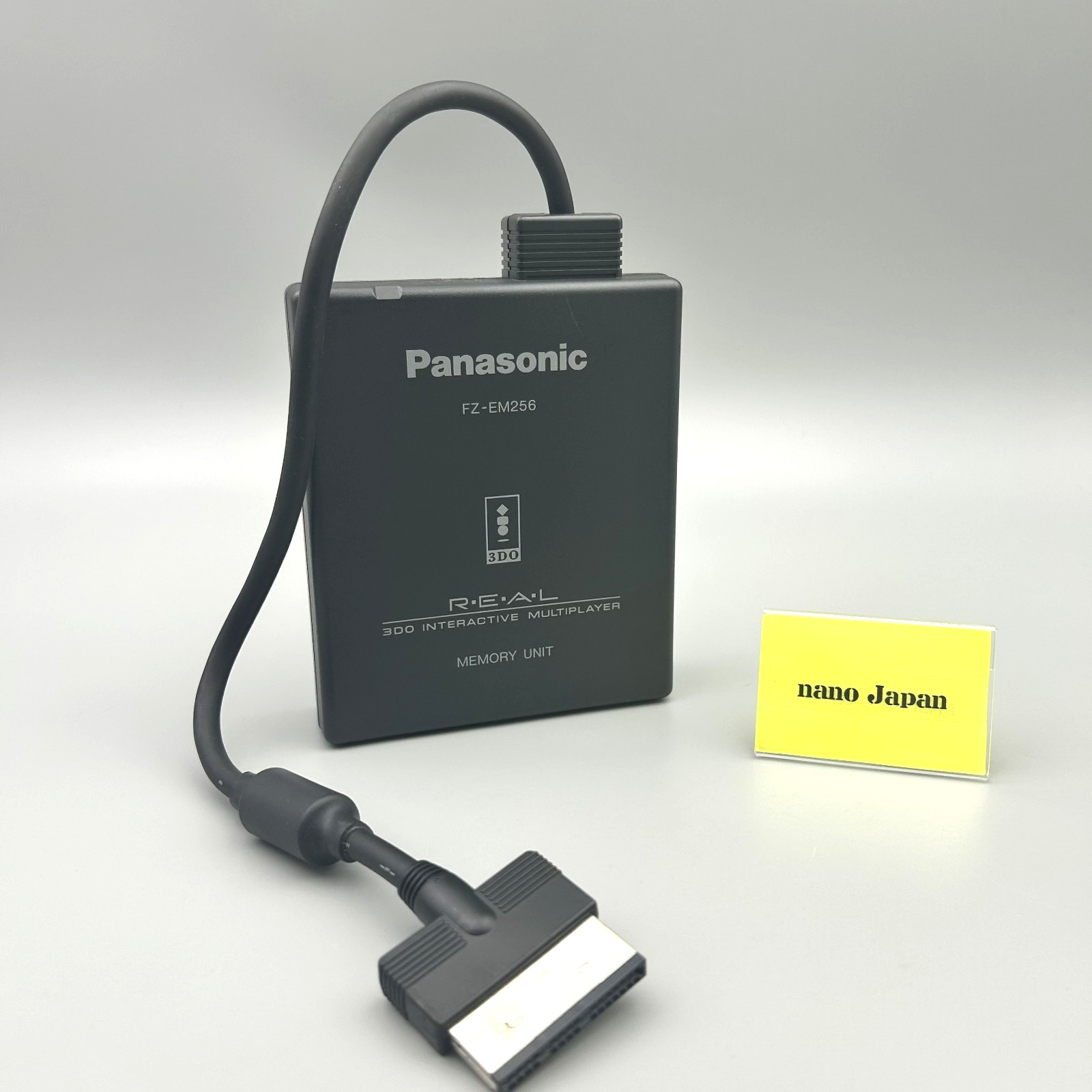 Panasonic 3DO FZ-EM256 External Memory Unit Backup Save Storage Adapter Used JP