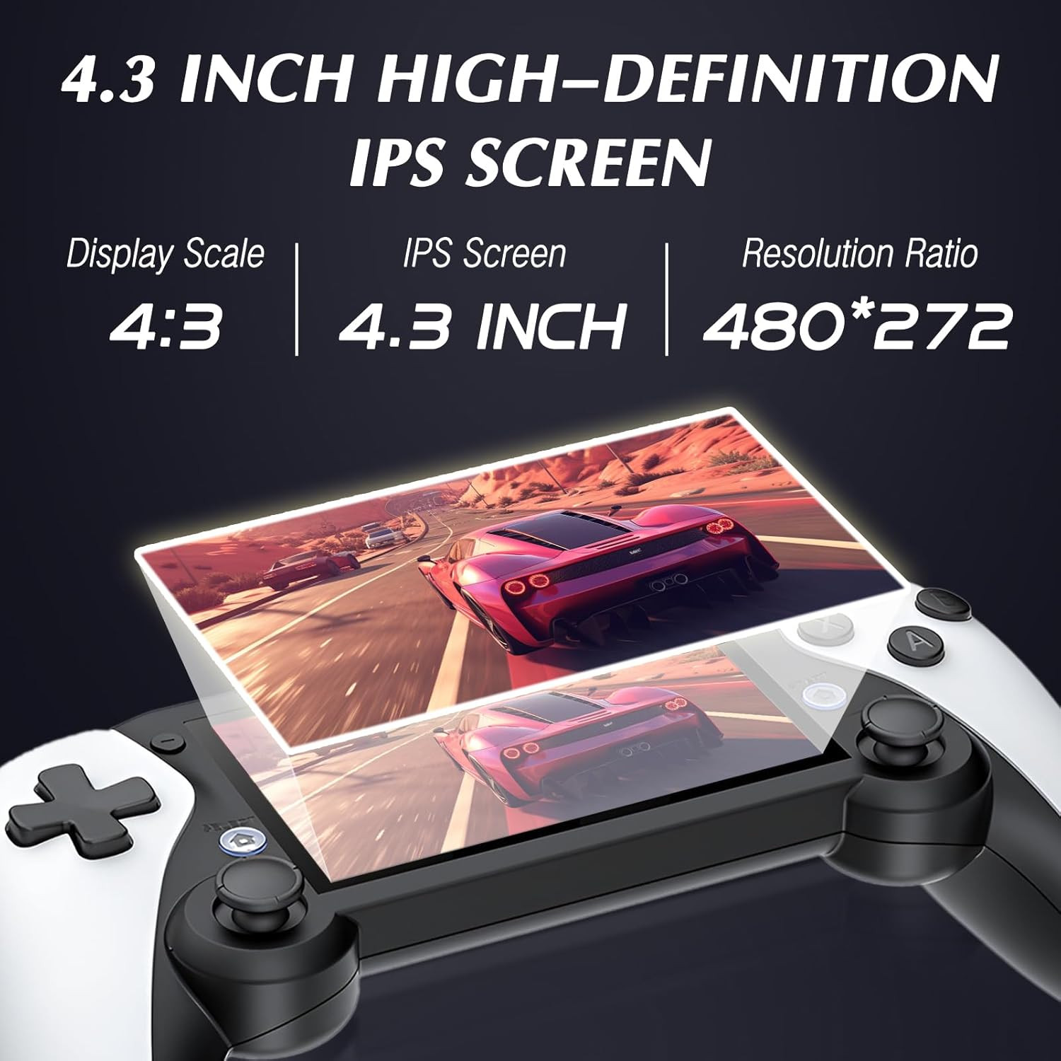 M25 Retro Handheld Game Console – New Retro Game Player with 3000Mah Battery 64G