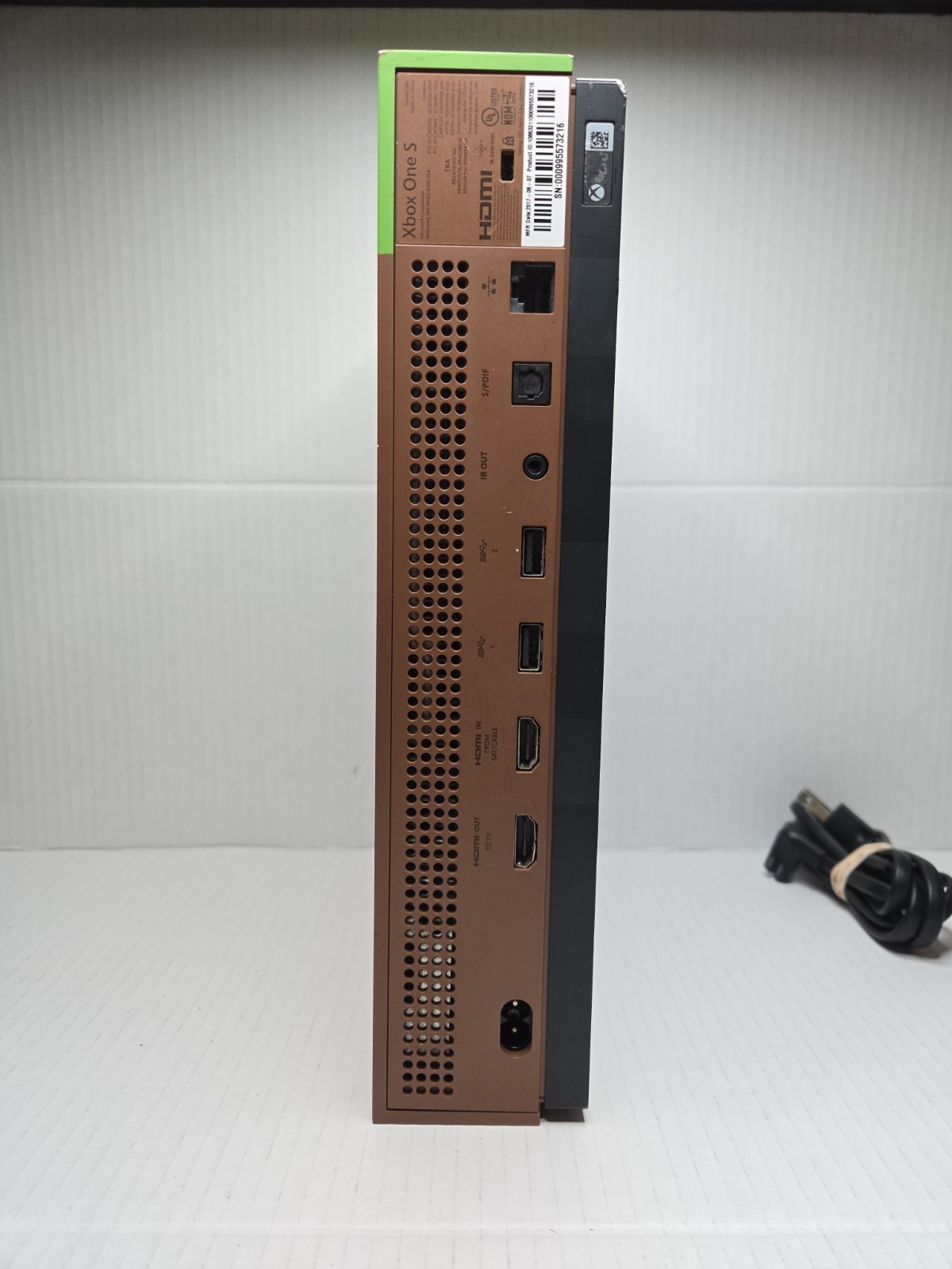 Microsoft Xbox One S Minecraft Limited Edition 1TB Green & Brown Console