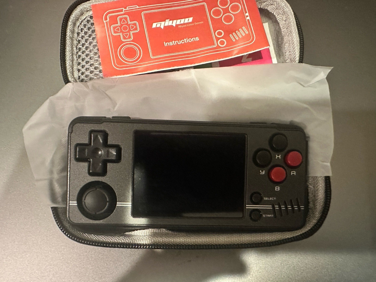 Miyoo A30 Linux Handheld Retro Video Game Console Black 64GB Ships From US