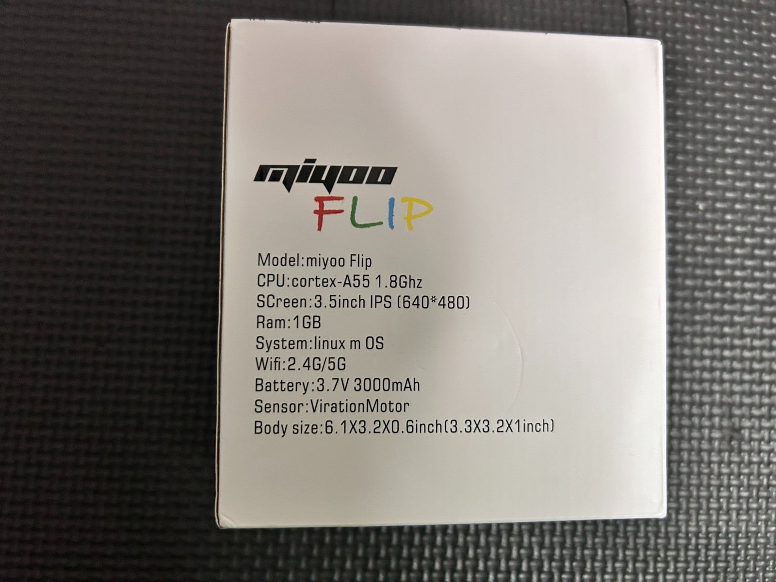 MIYOO FLIP V2 (YELLOW) 64GB GAME CARD (SHIPS FROM TEXAS) GXRG