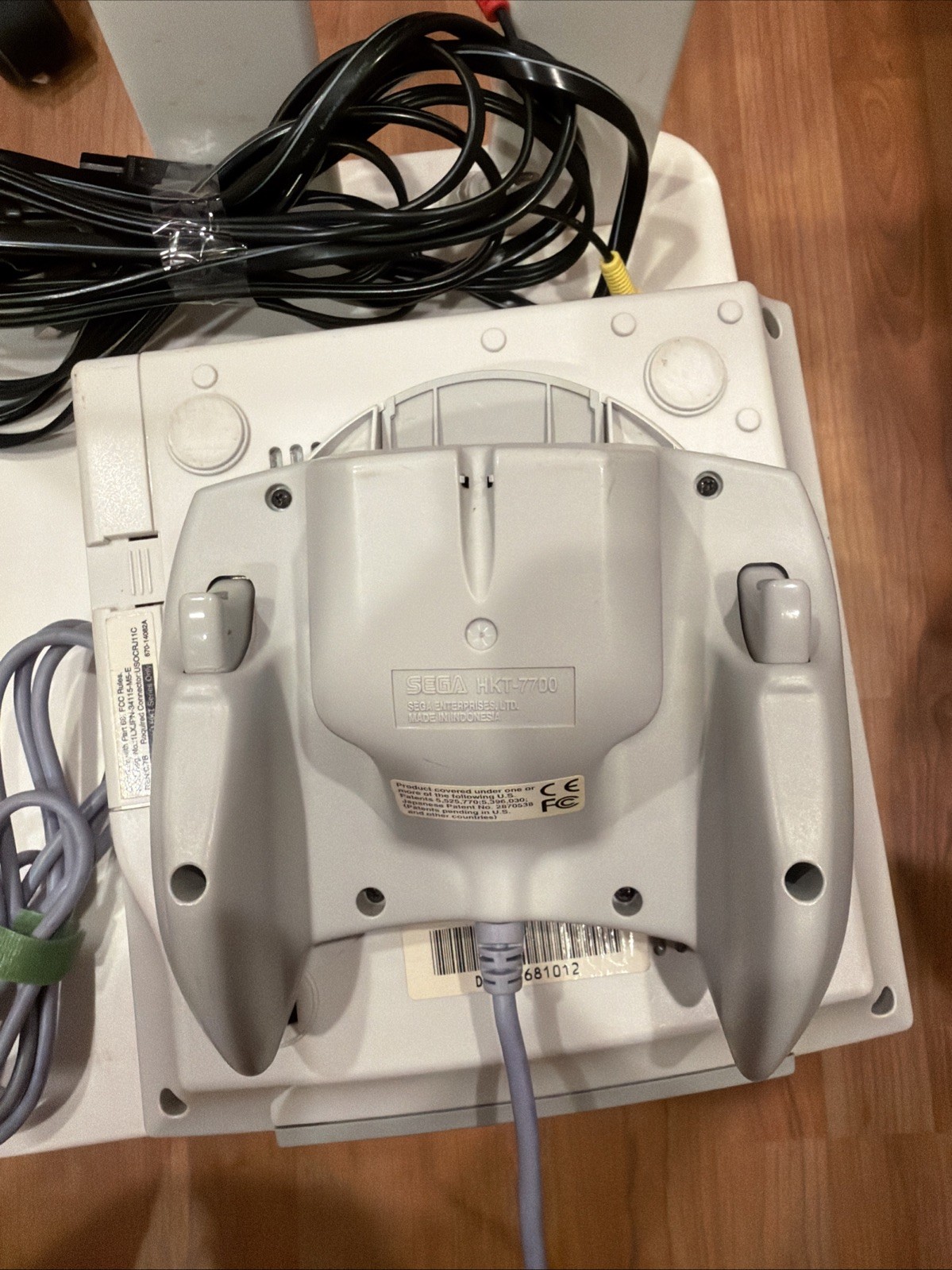 Sega Dreamcast Console HKT-3020 Bundle 1 Oem Controller Ext Cables Fully Tested