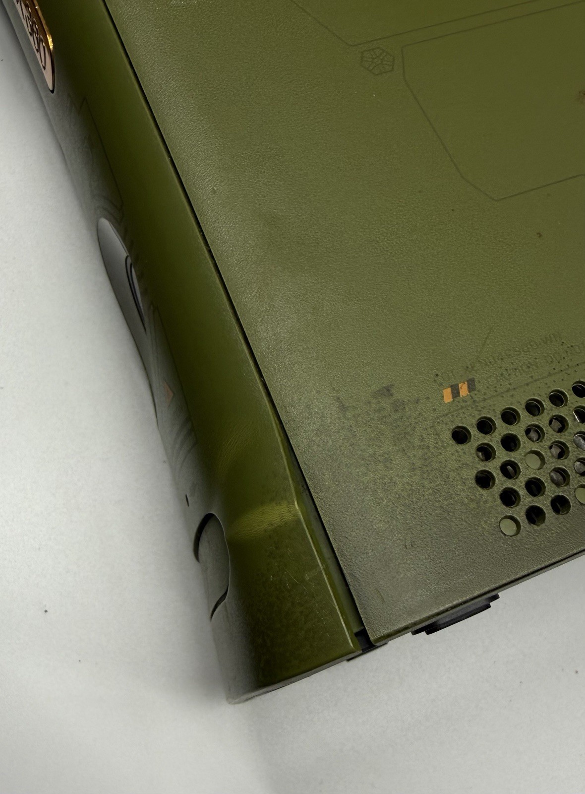 Xbox 360 Halo 3 Special Edition Console Only Green Untested For Parts