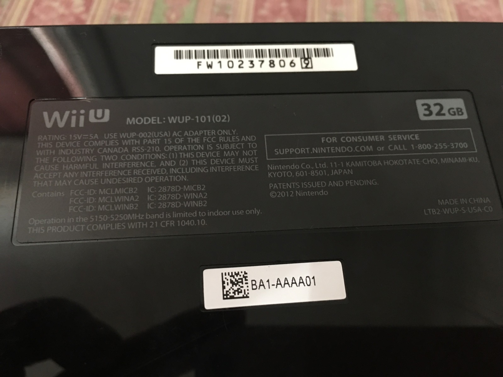 Nintendo Wii 32GB Console