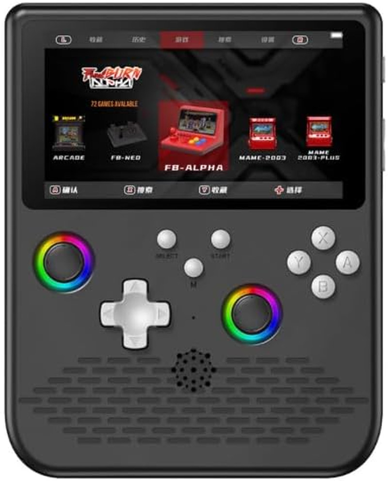 Retro Handheld Game Console, 64G, 5.0 Inch IPS HD Screen, Linux System