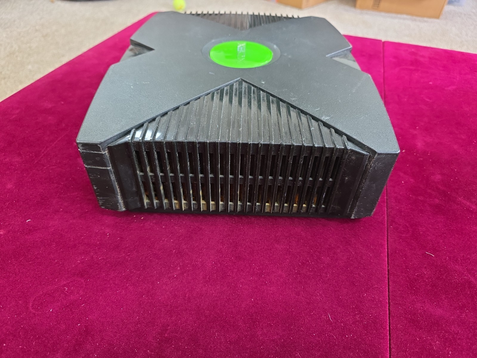OG Microsoft Xbox Console With Cables Parts Or Repair