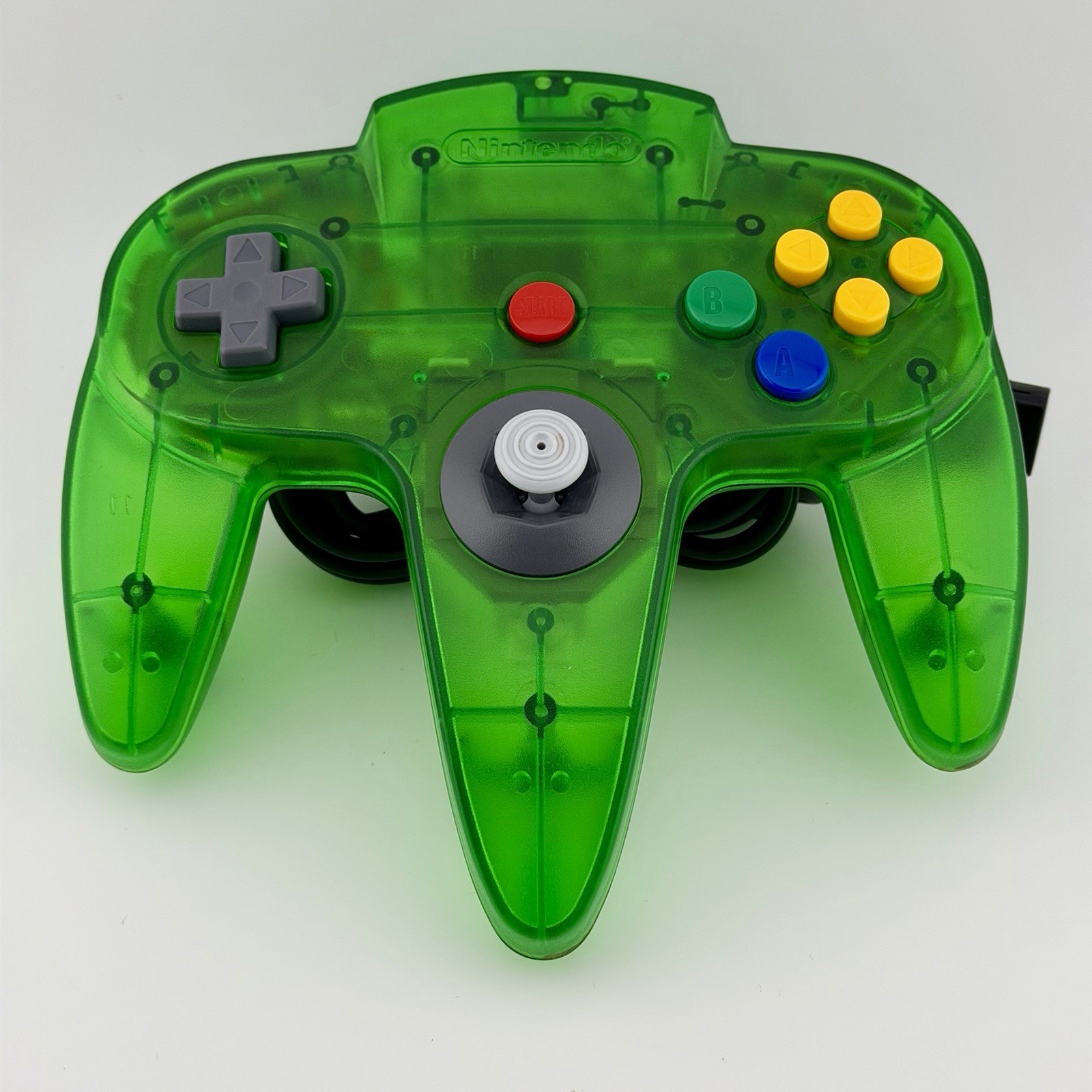 OEM Nintendo 64 Funtastic Jungle Green Console w/ Expansion Pack & Controller