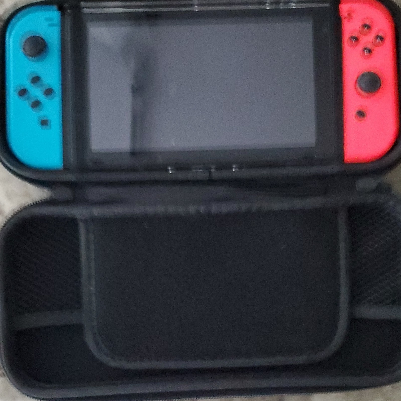 Nintendo Switch Console Blue/Red Joy-Con Dock HDMI USB-C Charger Wi-Fi