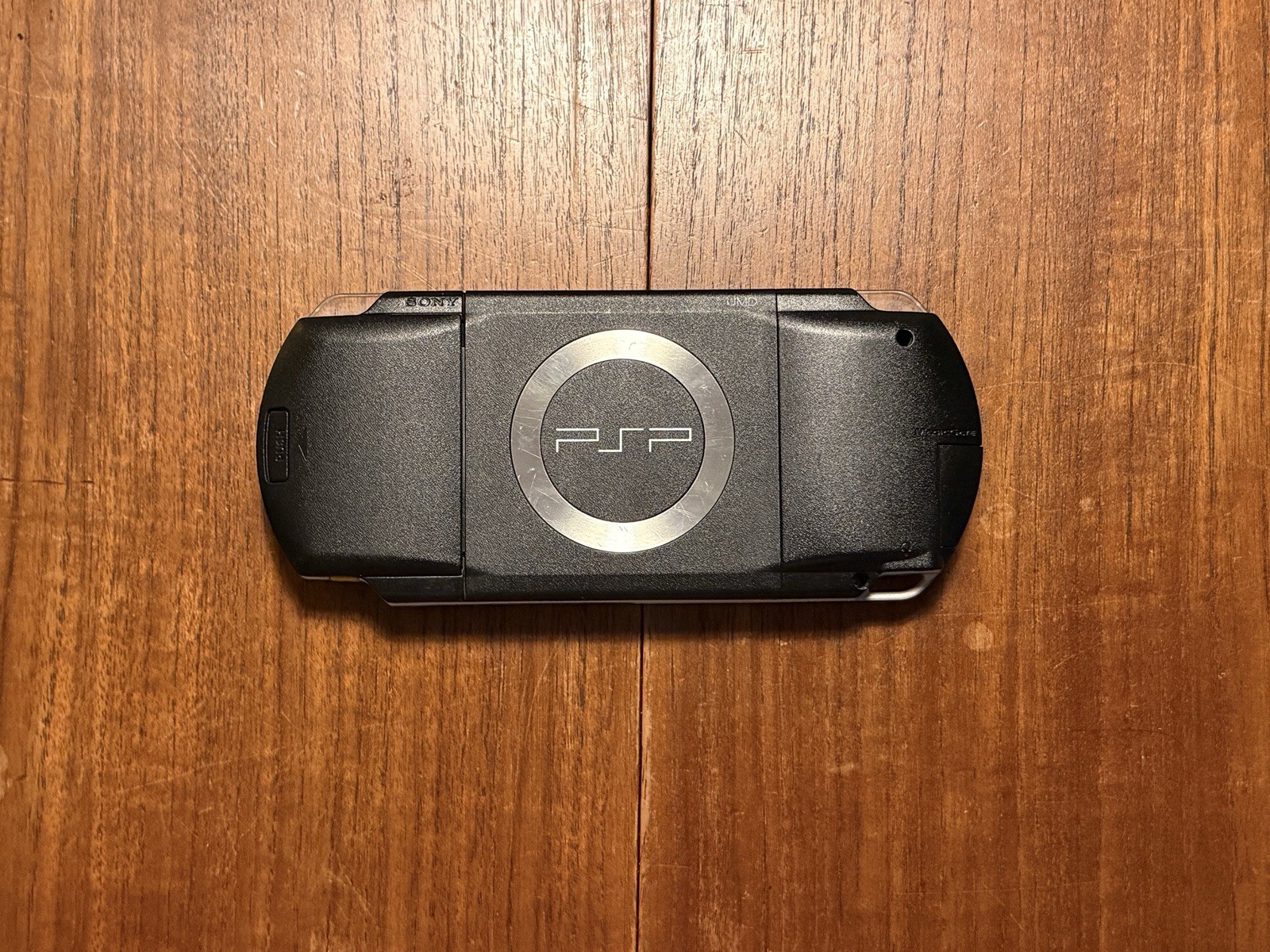 Sony PSP 1001 Black Handheld Console with Charger and Game Lot