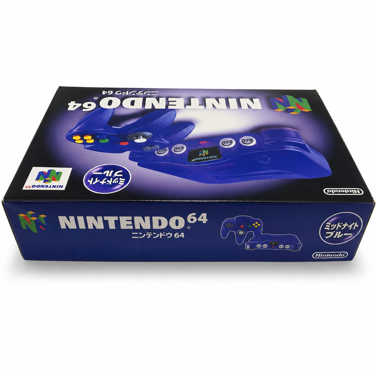 Nintendo 64 N64 Console Midnight Blue LE Pokemon Game Set w/Box Rare Japan JP