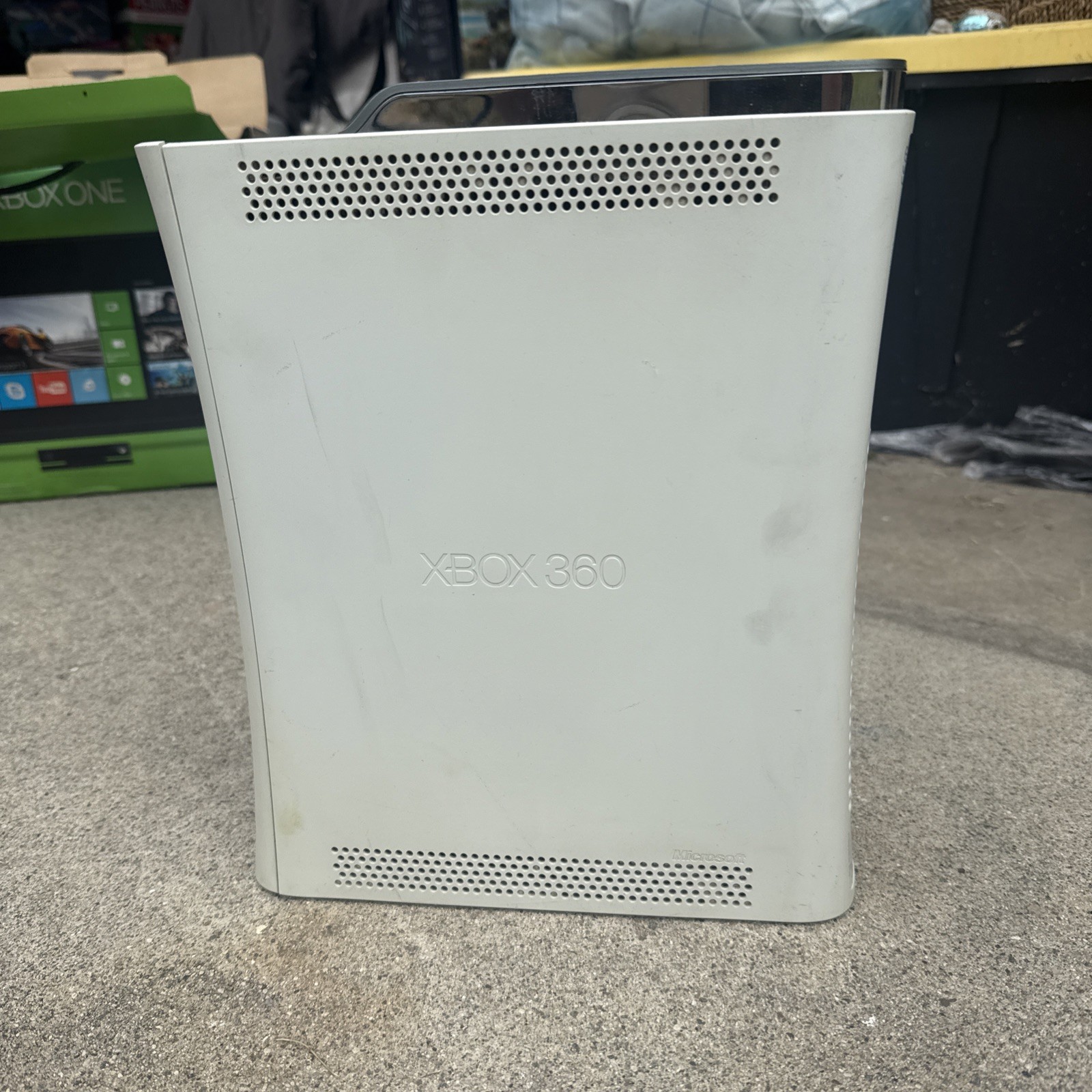 Microsoft Xbox 360 HDD Gamer Video Game Console For Parts