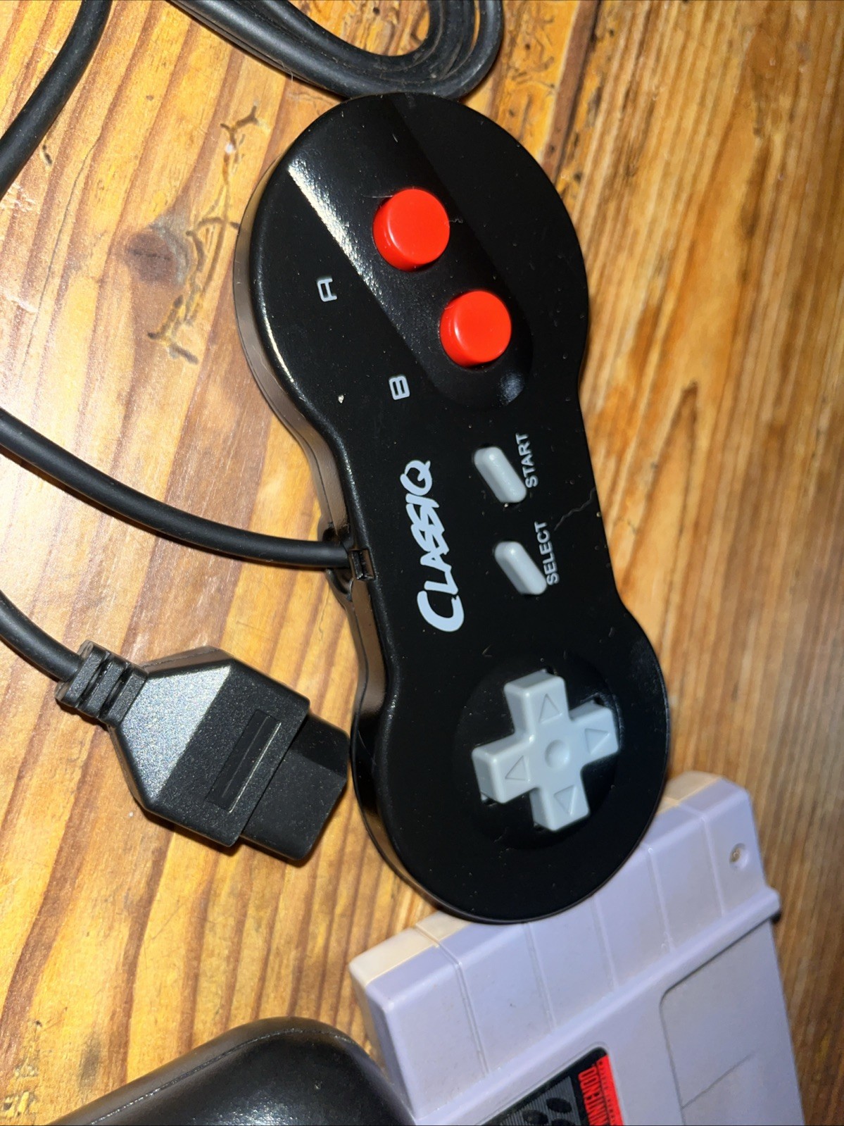 Classiq 2 HD 720p Twin Video Game System Black/Red for SNES/NES