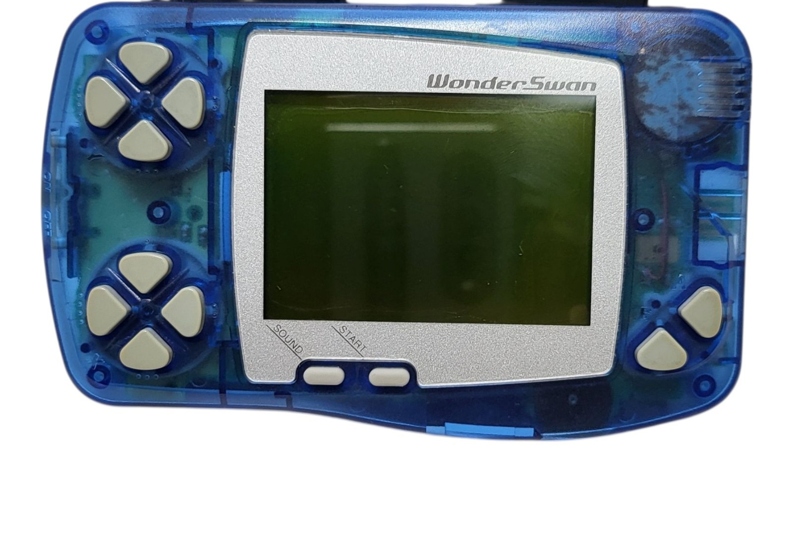 AS IS-WonderSwan Console (Crystal Blue)