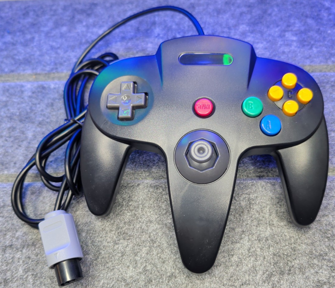Nintendo 64 N64 NUS-001 (JPN) Japanese Console w/Jumper Pak Power AV Controller