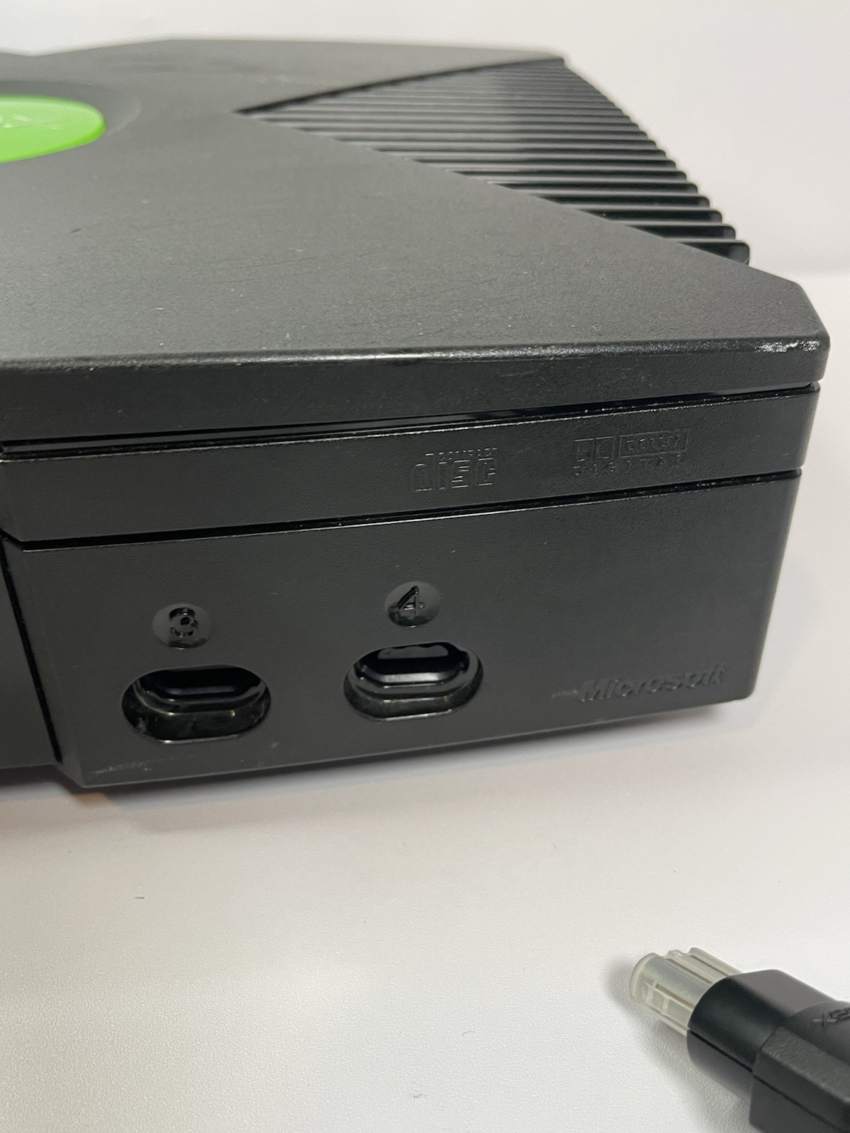 Original Microsoft Xbox OG Black Console W/ Controller Tested READ DESCRIPTION