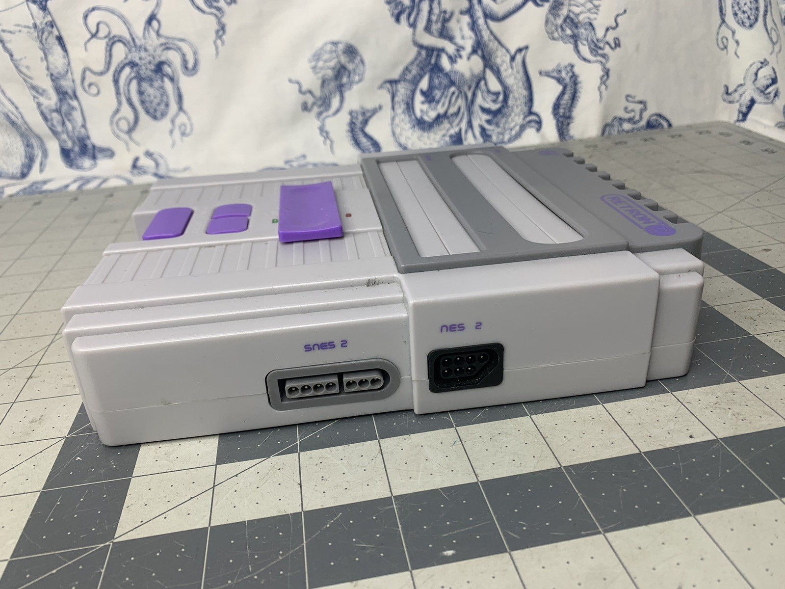 Gray Hyperkin Retron 2 M05932-WH Console Only – Used