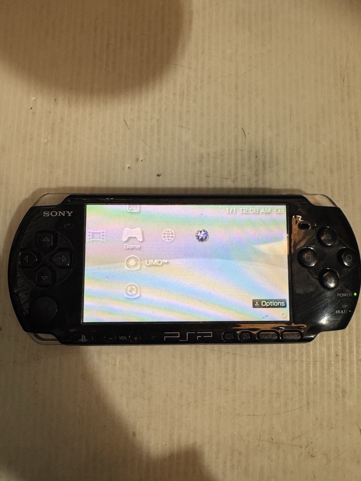 Sony Playstation Portable PSP PSP-3001 Handheld Game System Black – Fair/Poor