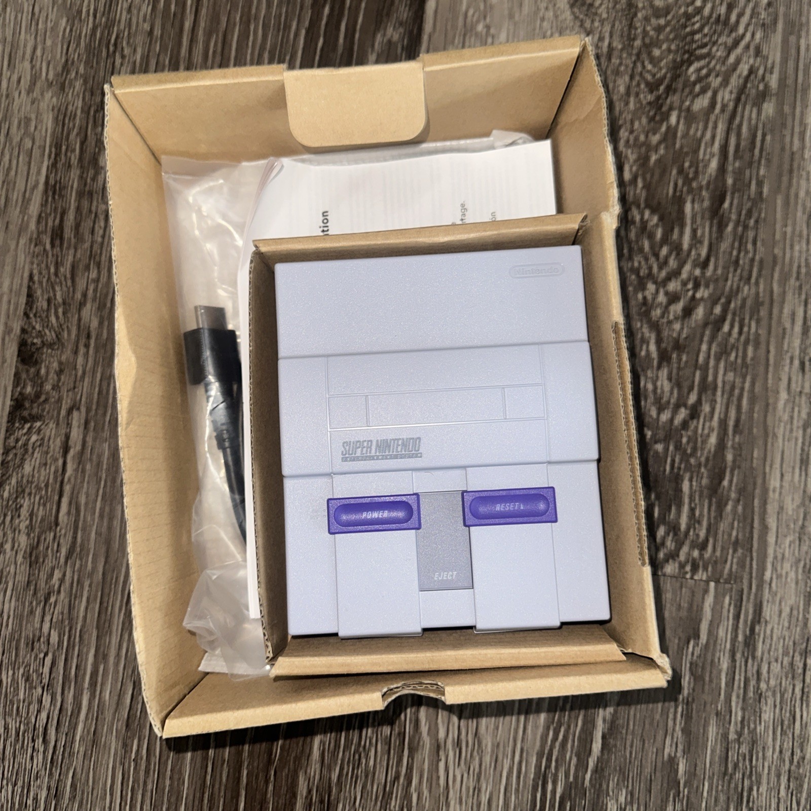 Super Nintendo Classic Edition – Mini No Controllers
