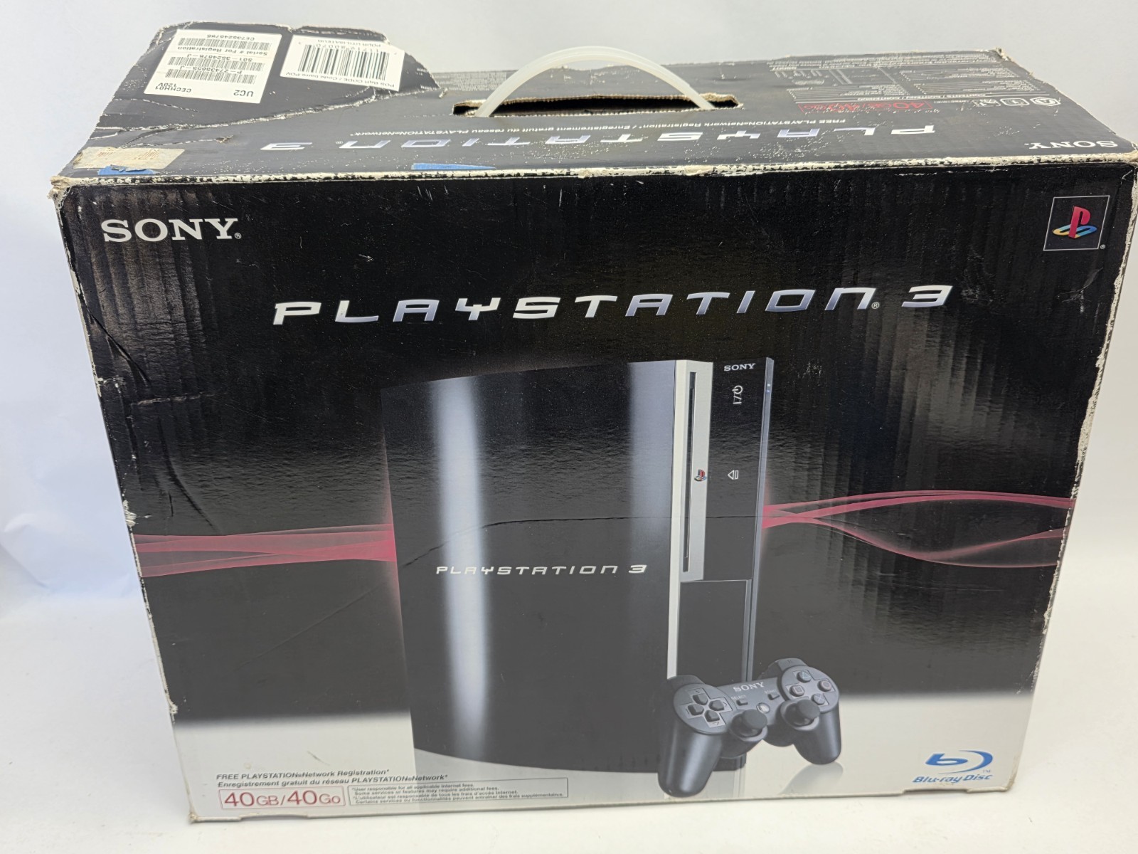 Sony PlayStation 3 CECHH01 – BLINKING POWER LED / YLOD 40GB backward Compatible