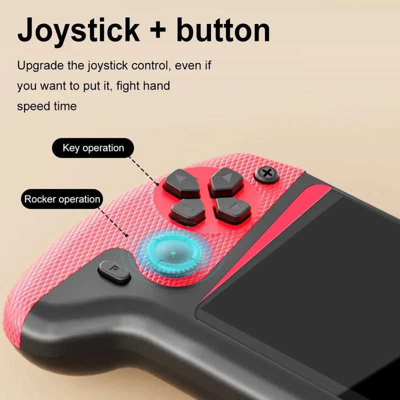Retro Handheld Game Console 3.5Inch LCD Screen Built-In 500 Games Gaming Console