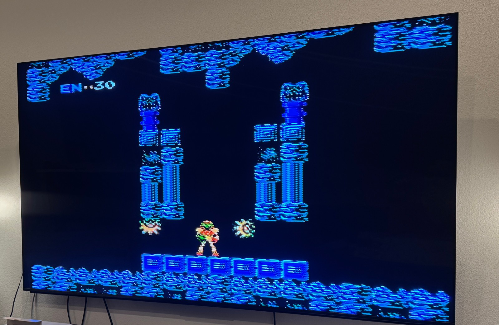 Vintage Nintendo Entertainment System NES-001 Metroid Dual Controller Bundle